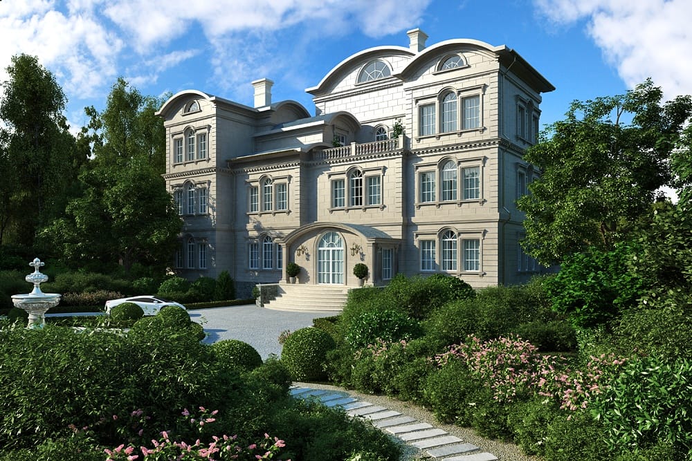 Дом в Самаре — главный фасад